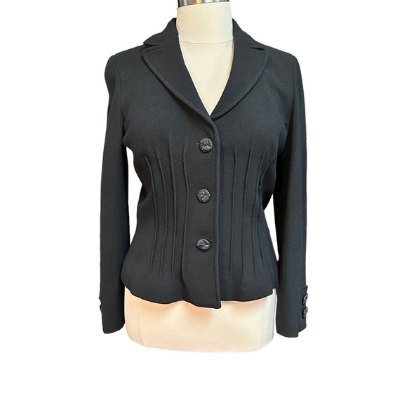 Like New Stretchy Etcetera Black Blazer